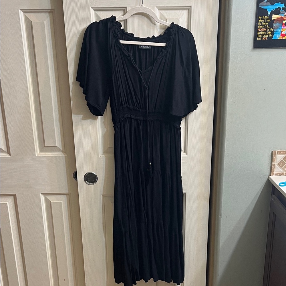 Elegant Black Women's Dress